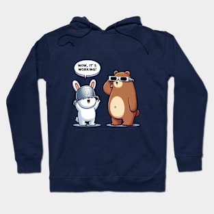 Bear And Bunny Hoodie